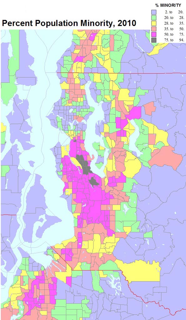 Stories From The 2010 Census Race And Ethnic Change In Washington 