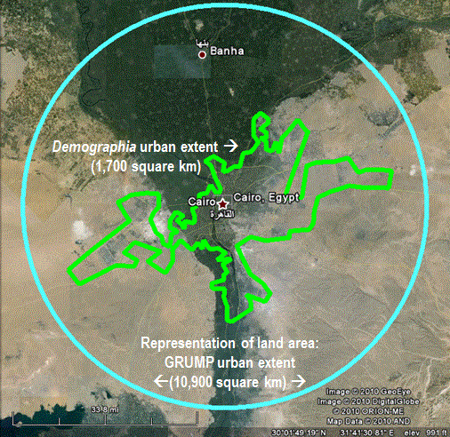 How Much Of The World Is Covered By Cities Newgeography